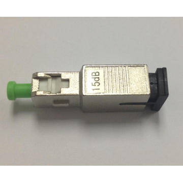 Sc/APC Singlemode 0-25dB Fiber Optic Attenuator